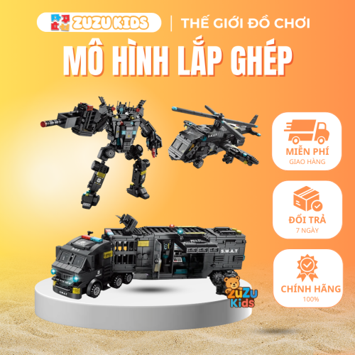 Đồ chơi lắp ghép robot