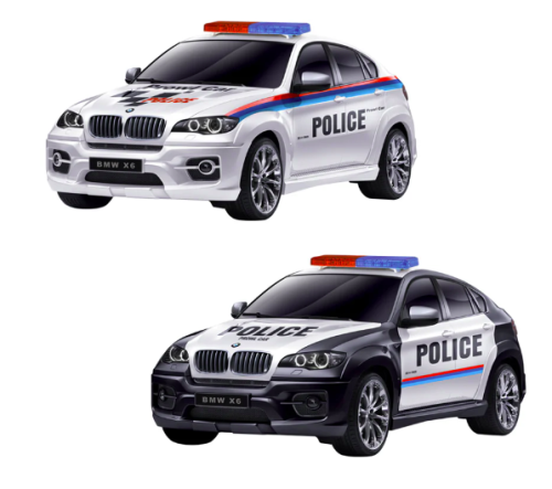 Xe Oto Đồ Chơi Cảnh Sát BMW X6 Điều Khiển Từ Xa