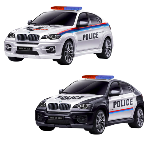 Xe Oto Đồ Chơi Cảnh Sát BMW X6 Điều Khiển Từ Xa