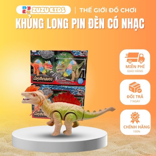 Đồ chơi khủng long có đèn phát sáng ZuZuKids