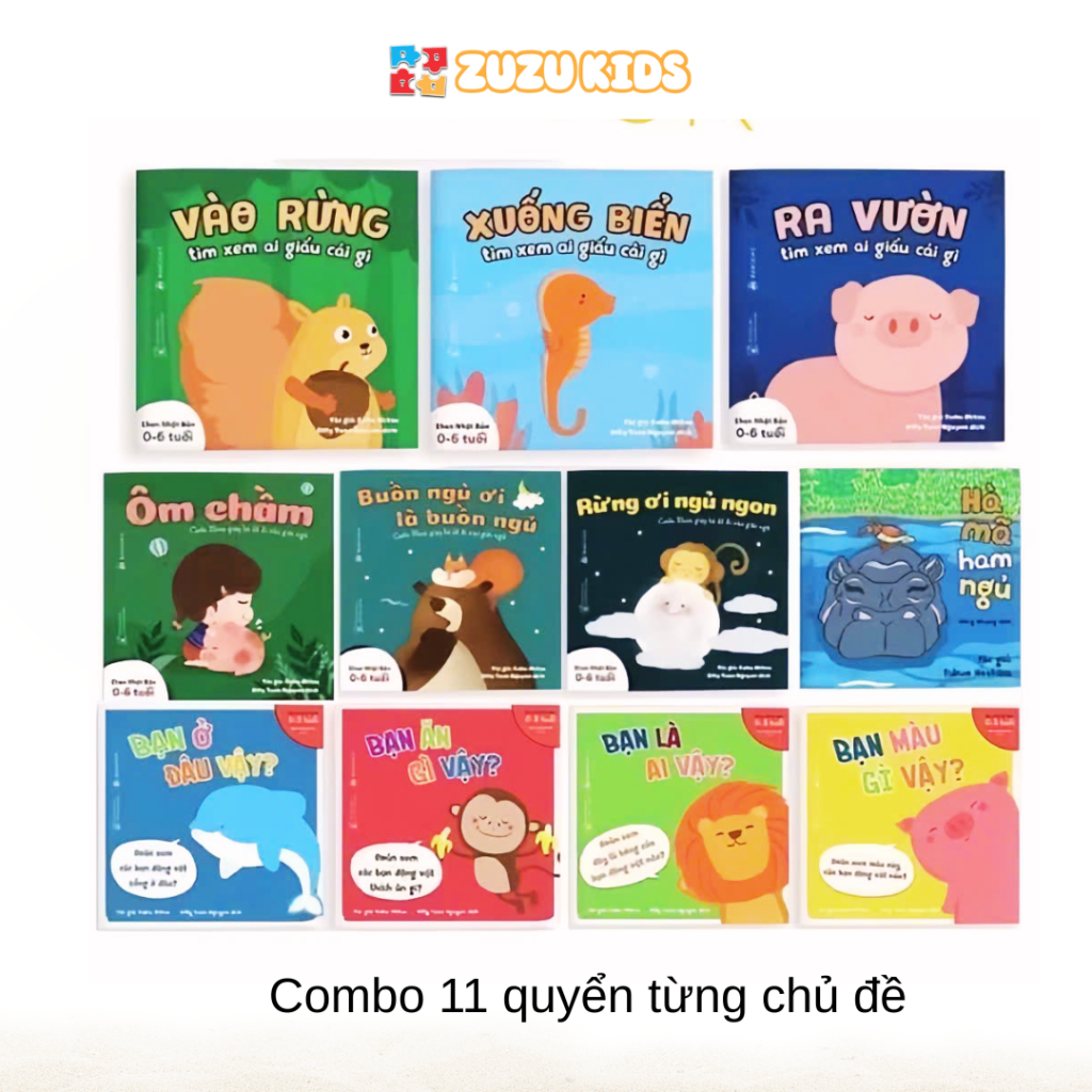 sách Ehon cho các độ tuổi