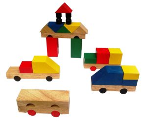 bộ xếp hình các phương tiện giao thông
