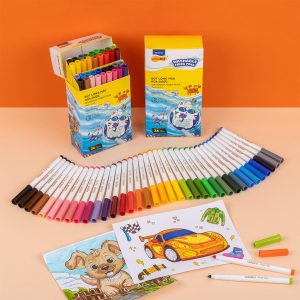 Hộp tô màu bút lông