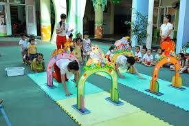 Trò chơi vượt chướng ngại vật cho trẻ