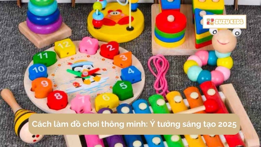 Cách làm đồ chơi thông minh: Ý tưởng sáng tạo 2025